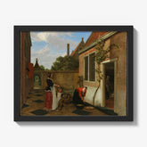 Scene in a Courtyard by Ludolf de Jongh - thumbnail_1_bf_673136a712f9211d49d3d7a9